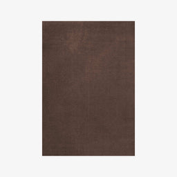 Solid Wool Rug - Coffee