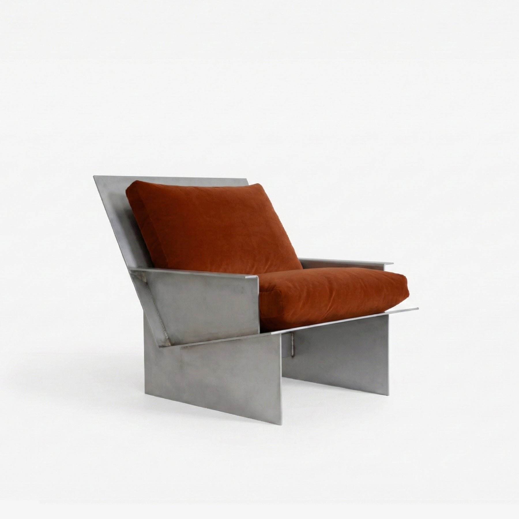 Material Studies 001 Chair Raw Aluminum