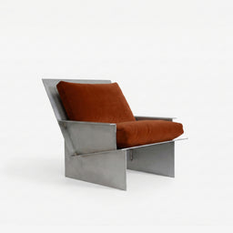 Material Studies 001 Chair Raw Aluminum