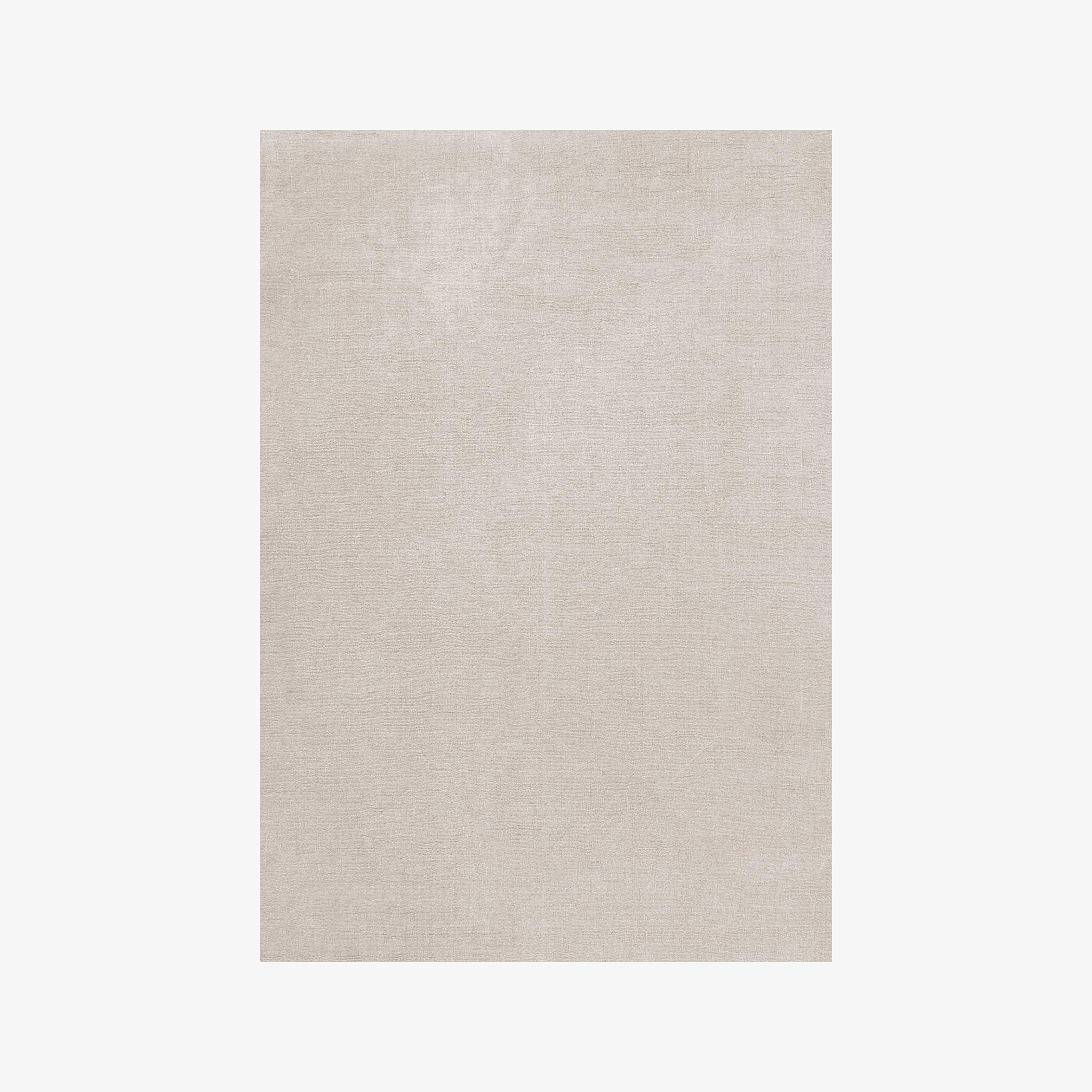 Solid Wool Rug - Oatmeal