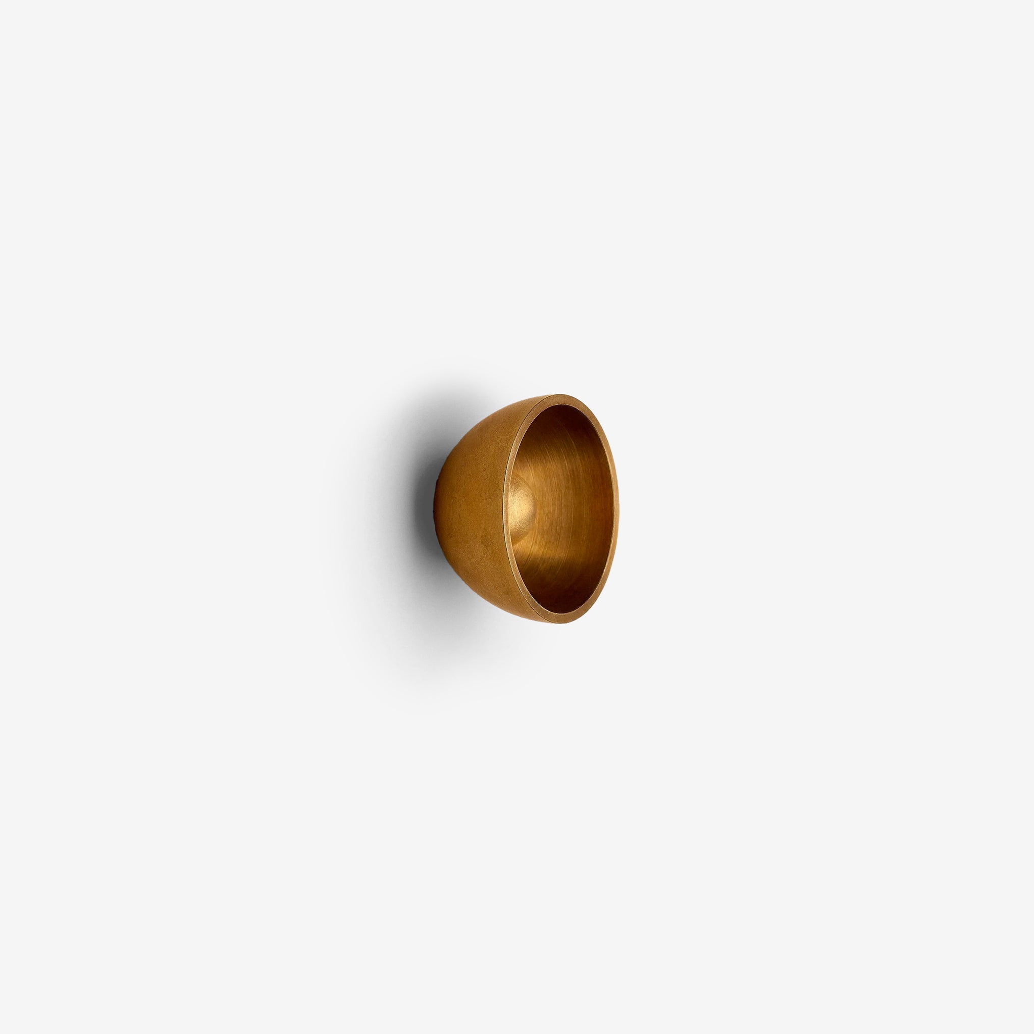 Tender Amber Brass Knob