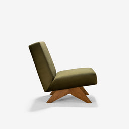 Upholstered Armless Chair