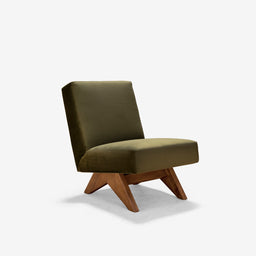 Upholstered Armless Chair